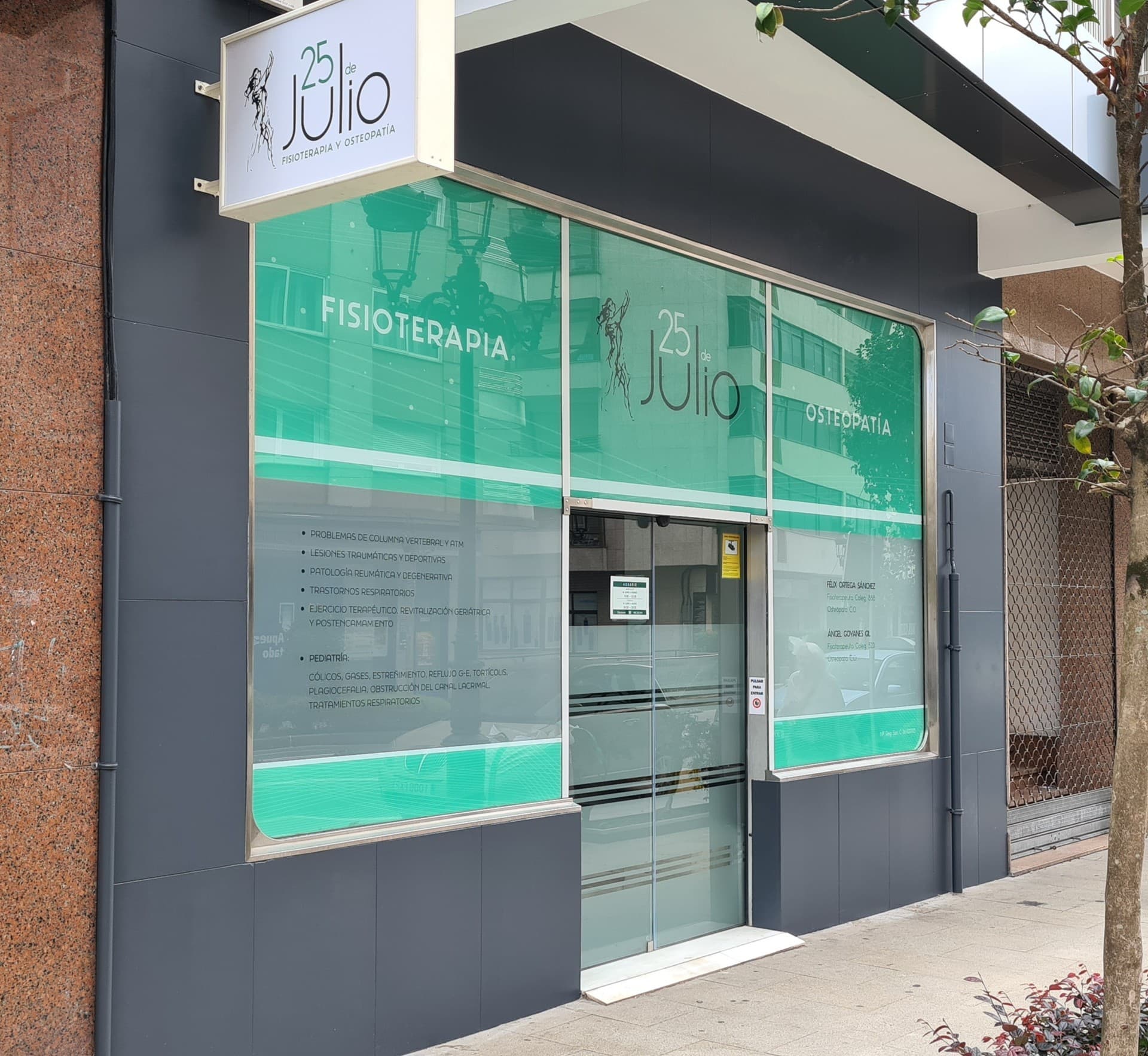 Tratamientos de fisioterapia y osteopatía en Vigo